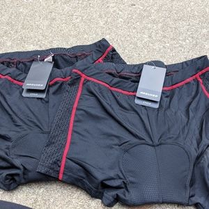 Set of 2 Men's Cycling Shorts Biking Shorts Size XL